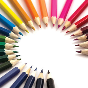 Creioane colorate pentru amatori și profesioniști